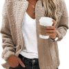 Jackets for Women Fall Fashion 2024 Cute Jacquard Coat With Pockets Lightweight Zip Up Jackets Dressy Casual