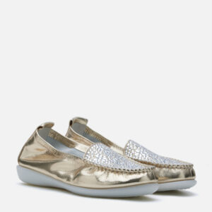 Alexi Crystal Embellished Moccasins