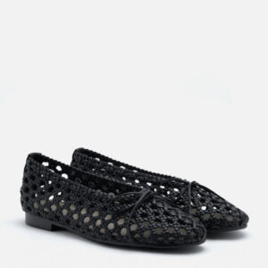 Enya Woven Bow Flats