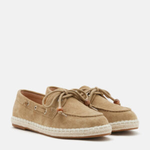 Misha Suede Espadrille Loafers
