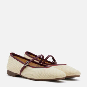 PAZZION, Whitney Flyknit Colour-Block Mary Janes, Yellow