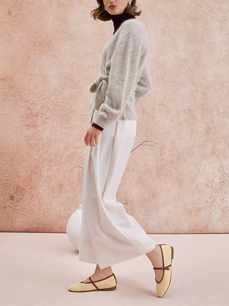 PAZZION, Whitney Flyknit Colour-Block Mary Janes, Yellow