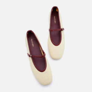 PAZZION, Whitney Flyknit Colour-Block Mary Janes, Yellow